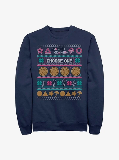 Squid Game Dagalog Cookie Ugly Sweater Sweatshirt