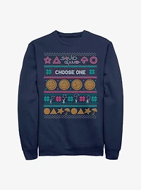 Squid Game Dagalog Cookie Ugly Sweater Sweatshirt