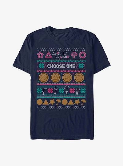 Squid Game Dagalog Cookie Ugly Sweater T-Shirt