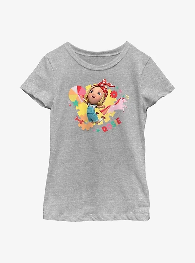 Ada Twist, Scientist Flying Rosie Youth Girls T-Shirt