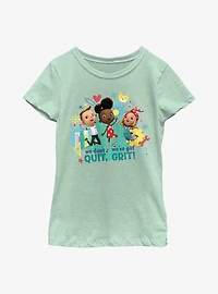 Ada Twist, Scientist We've Got Grit Youth Girls T-Shirt