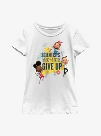 Ada Twist, Scientist Never Give Up Youth Girls T-Shirt