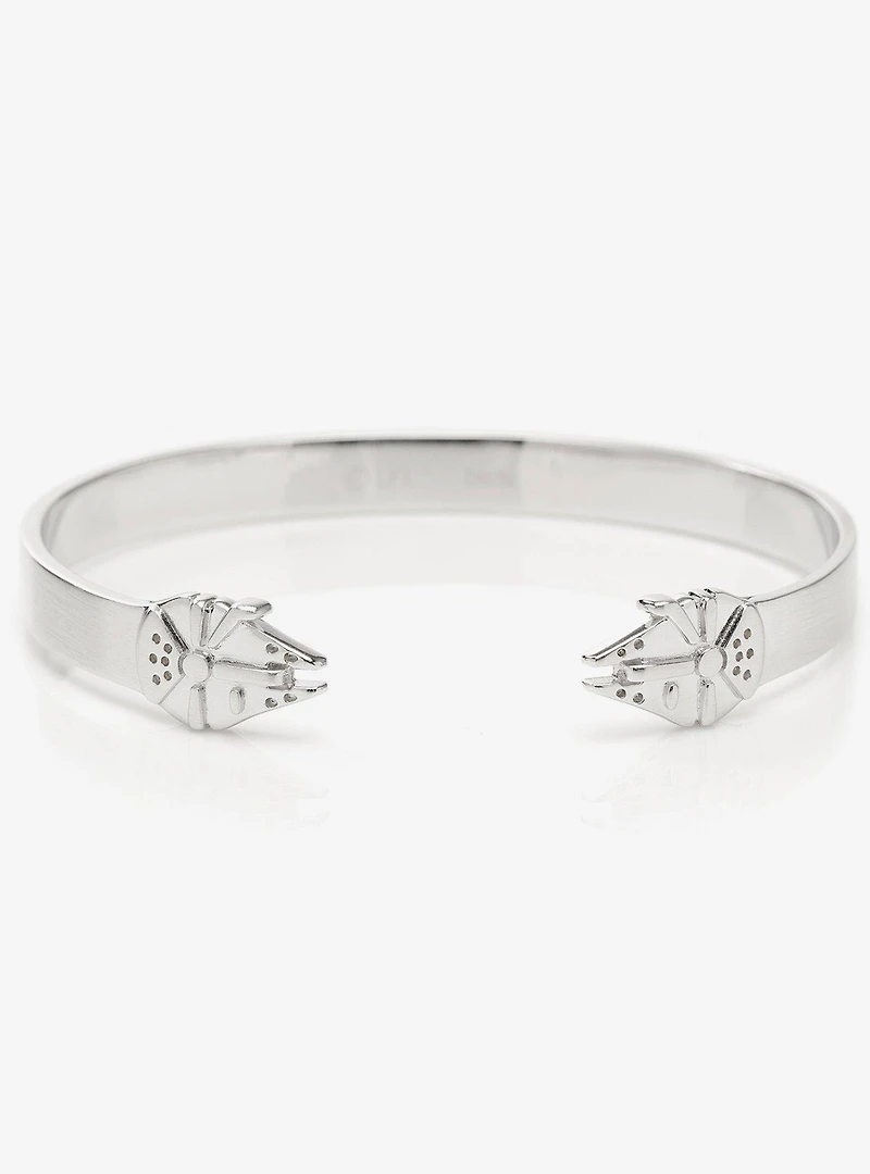 Star Wars Millennium Falcon Stainless Steel Cuff Bracelet