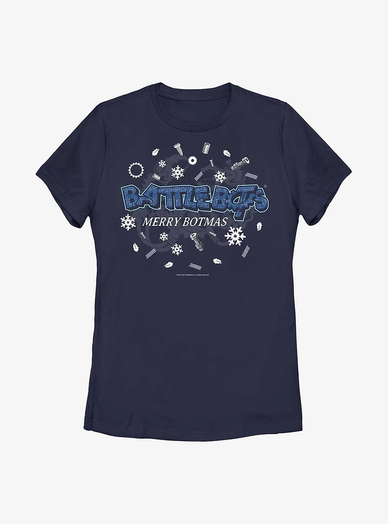 BattleBots Merry Botmas Womens T-Shirt