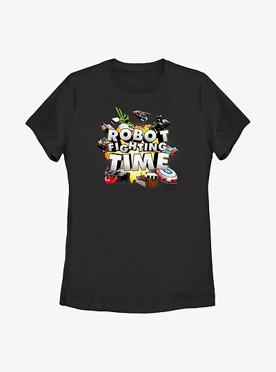 BattleBots Robot Fighting Time Womens T-Shirt