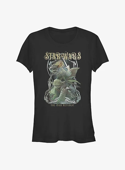 Star Wars: The High Republic Nouveau Poster Girls T-Shirt