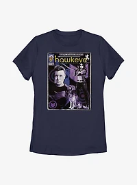 Marvel Hawkeye Archers Team Up Comic Womens T-Shirt
