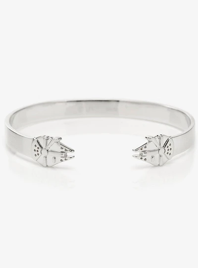 Star Wars Millennium Falcon Stainless Steel Cuff Bracelet