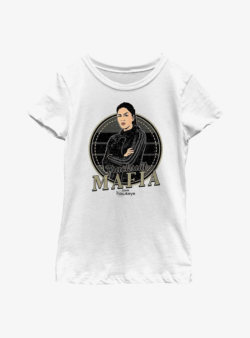 Marvel Hawkeye Tracksuit Mafia Youth Girls T-Shirt
