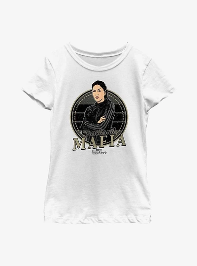 Marvel Hawkeye Tracksuit Mafia Youth Girls T-Shirt