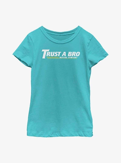 Marvel Hawkeye Trust A Bro Moving Company Youth Girls T-Shirt