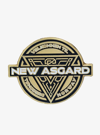 Marvel Thor: Love and Thunder New Asgard Enamel Pin - BoxLunch Exclusive