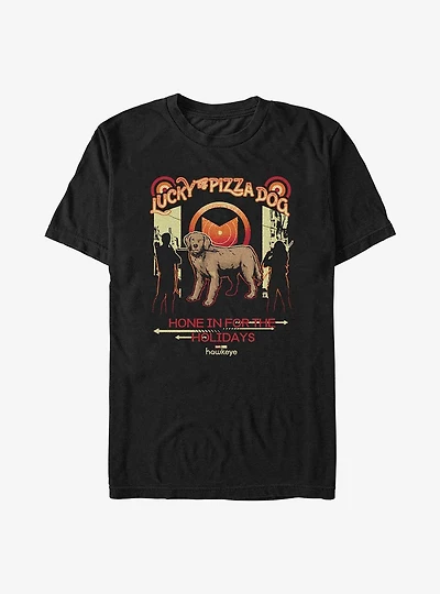 Marvel Hawkeye Lucky The Pizza Dog T-Shirt