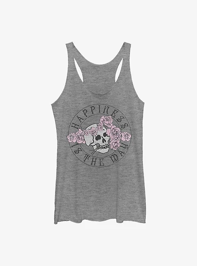 Happy Skull Girls Tank