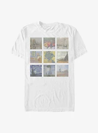 Impressionist Grid T-Shirt