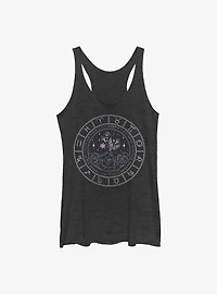 Zodiac Floral Girls Tank