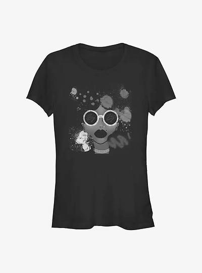 Painted Portrait Girls T-Shirt