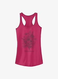 Kindness Floral Bouquet Girls Tank
