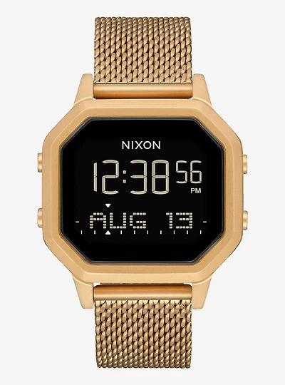 Siren Milanese All Gold Watch