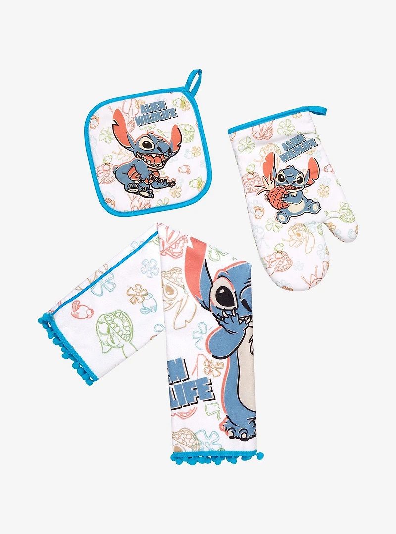 Disney Lilo & Stitch Alien Wildlife Kitchen Set