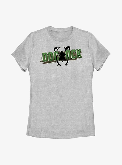 Marvel Spider-Man Doc Ock Silhouette Womens T-Shirt