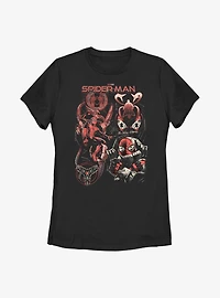 Marvel Spider-Man Double Booking Womens T-Shirt