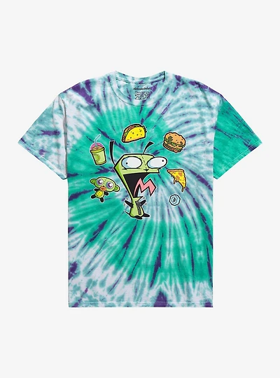 Invader Zim GIR Tie-Dye T-Shirt