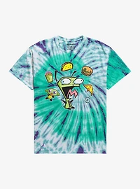 Invader Zim GIR Tie-Dye T-Shirt