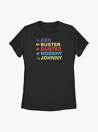 Sing Name Stack And Faces T-Shirt