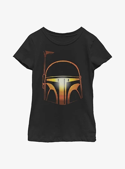 Star Wars Pumpkin Boba Fett Youth Girls T-Shirt