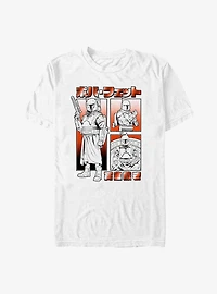 Star Wars The Mandalorian Boba Fett Manga T-Shirt