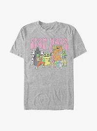 Star Wars Psychedelic Characters T-Shirt