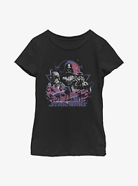 Star Wars The Empire Strikes Back Vintage Youth Girls T-Shirt