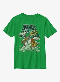 Star Wars Cloudy With A Chance Of Boba Fett Youth T-Shirt