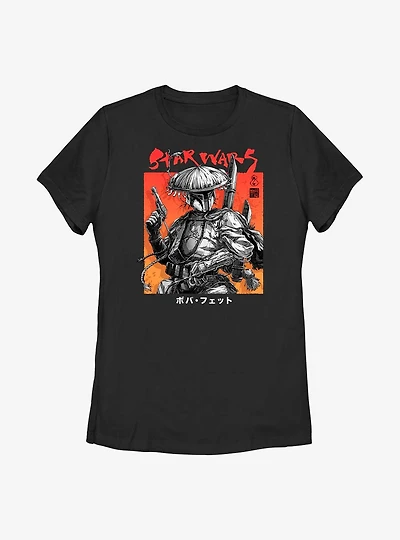 Star Wars: Visions Boba Fett Up Womens T-Shirt