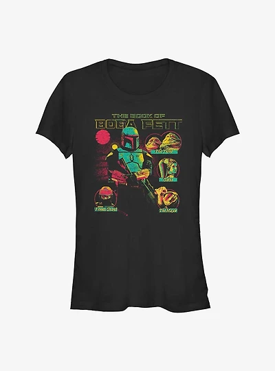 Star Wars The Book Of Boba Fett Takeover Girls T-Shirt