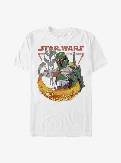 Star Wars Boba Fett Burns T-Shirt
