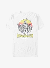 Star Wars The Mandalorian Retro Mando T-Shirt
