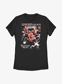 Marvel Spider-Man Multiverse Is Real Womens T-Shirt