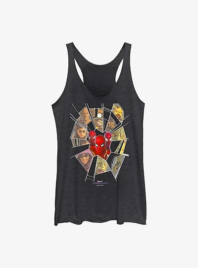 Marvel Spider-Man Web Of Villains Womens Tank Top
