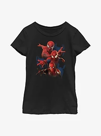 Marvel Spider-Man Go Web Youth Girls T-Shirt