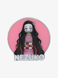 Demon Slayer: Kimetsu no Yaiba Nezuko Circle Frame Enamel Pin