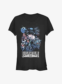 Star Wars Lucas Group Shot Girl's T-Shirt