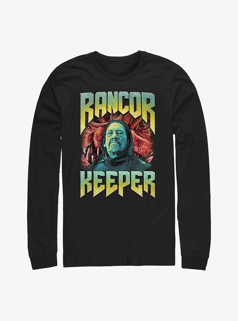 Star Wars Book Of Boba Fett Rancor Keeper Long-Sleeve T-Shirt