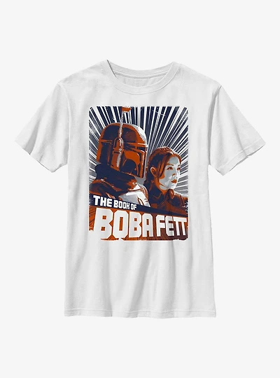 Star Wars Book Of Boba Fett Legends The Sand Youth T-Shirt