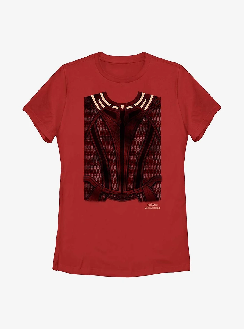 Marvel Doctor Strange Multiverse Of Madness Scarlet Witch Costume Shirt Womens T-Shirt