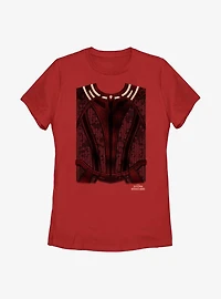 Marvel Doctor Strange Multiverse Of Madness Scarlet Witch Costume Shirt Womens T-Shirt