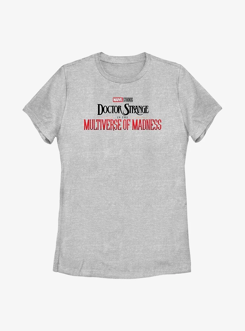 Marvel Doctor Strange Multiverse Of Madness Main Logo Womens T-Shirt
