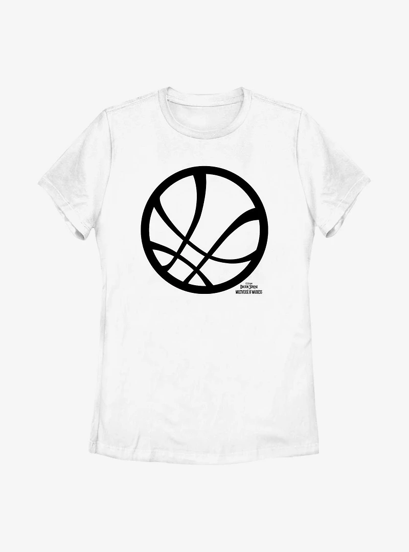 Marvel Doctor Strange Multiverse Of Madness Sanctum Sanctorum Logo Womens T-Shirt