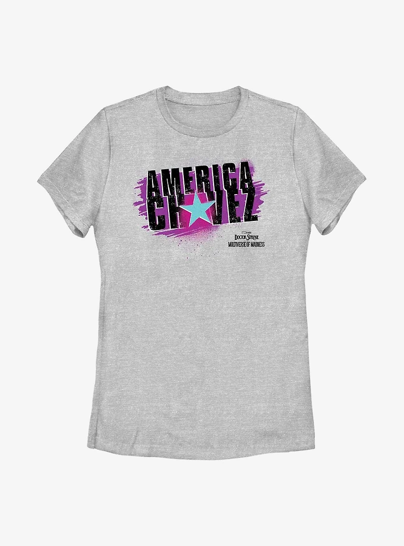 Marvel Doctor Strange Multiverse Of Madness Spray Paint Chavez Womens T-Shirt